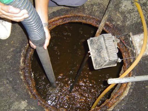 高台隔油池清理